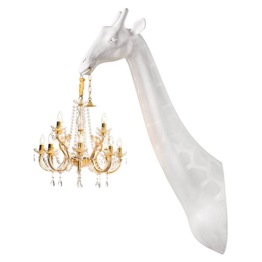 Giraffe in Love Lampada da Parete